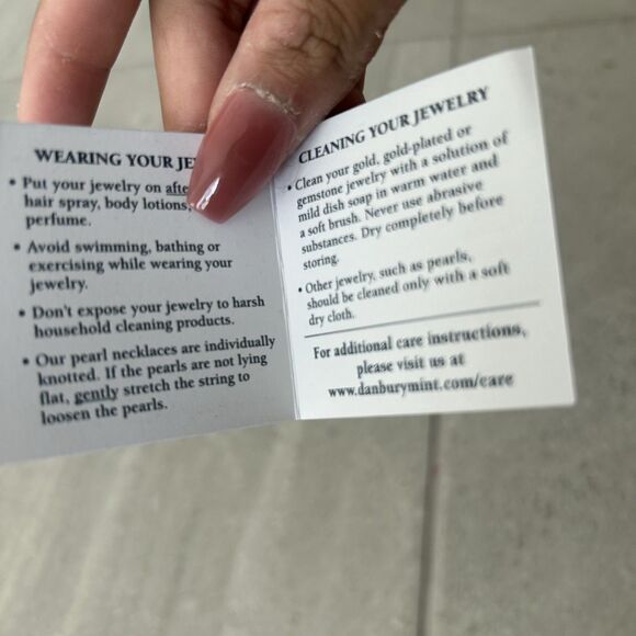 The Danbury Mint Mens Bracelet 8" Fashion Jewelry Titanium With Original Jewelry - Picture 4 of 11